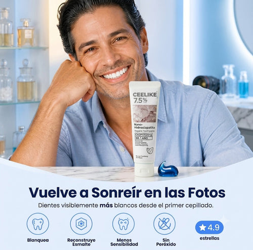 Sonrisa mas blanca con CEELIKE
