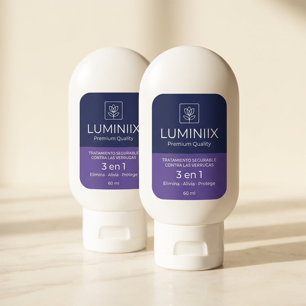 Dos frascos de Luminix 3 en 1